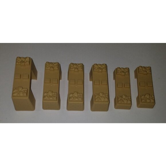 11 Gullane Brown Train 5 Tracks + 6 Risers Compatible Lot Thomas Tank Engine - Picture 6 of 7